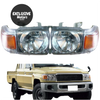 Toyota Land Cruiser LC70 / LC76 Headlights x 2 (2007-2015)