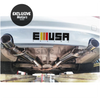 2007-2013 BMW E90 / E92 / E93 335IS Ss Exhaust Muffler wTips (N54/N55 Engines)