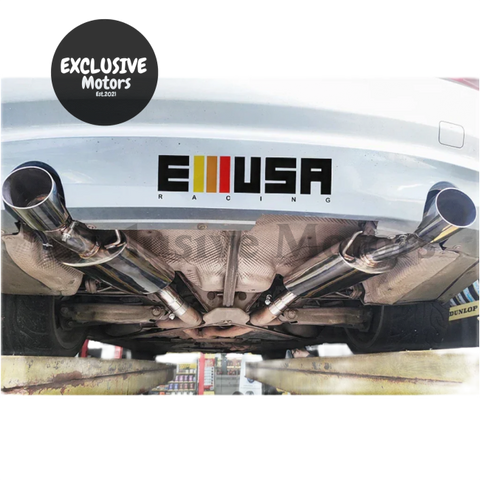 2007-2013 BMW E90 / E92 / E93 335IS Ss Exhaust Muffler wTips (N54/N55 Engines)