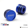 Honda Acura B16 B18 M28 To 10An Default Color:Blue Rear Block Breather Plug (Blue /Red/Black/Silver)