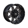 TW Spear Offset Gloss Black with Milled Accents