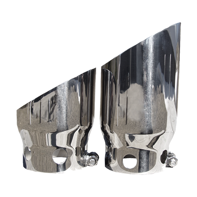MBRP Tip, 5" Cover Set, 4" inlet, 6" and 9" in length (F-250/350/450 08-24) — fits Ford F-250