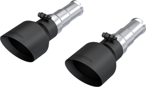 MBRP Tip, Dual 5" OD, 3" Inlet, 23" Length (RAM 1500 19-24) - BC Aluminized Steel - T304 Stainless Steel Tip