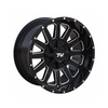 TW Triangle Gloss Black with Milled Accents