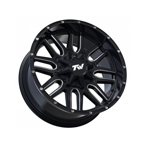 TW Cross Gloss Black with Milled Accents