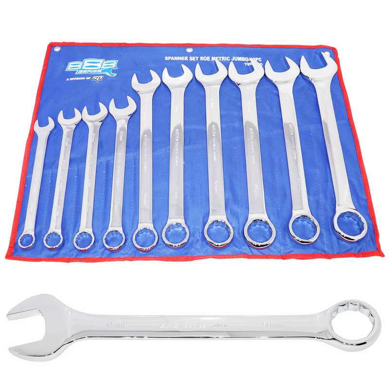 888 Tools by SP Tools Spanner Set ROE Metric Jumbo 10pc