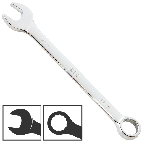 SP Tools Combination ROE Spanner - 888 Series - Metric - Individual, Size: 50mm