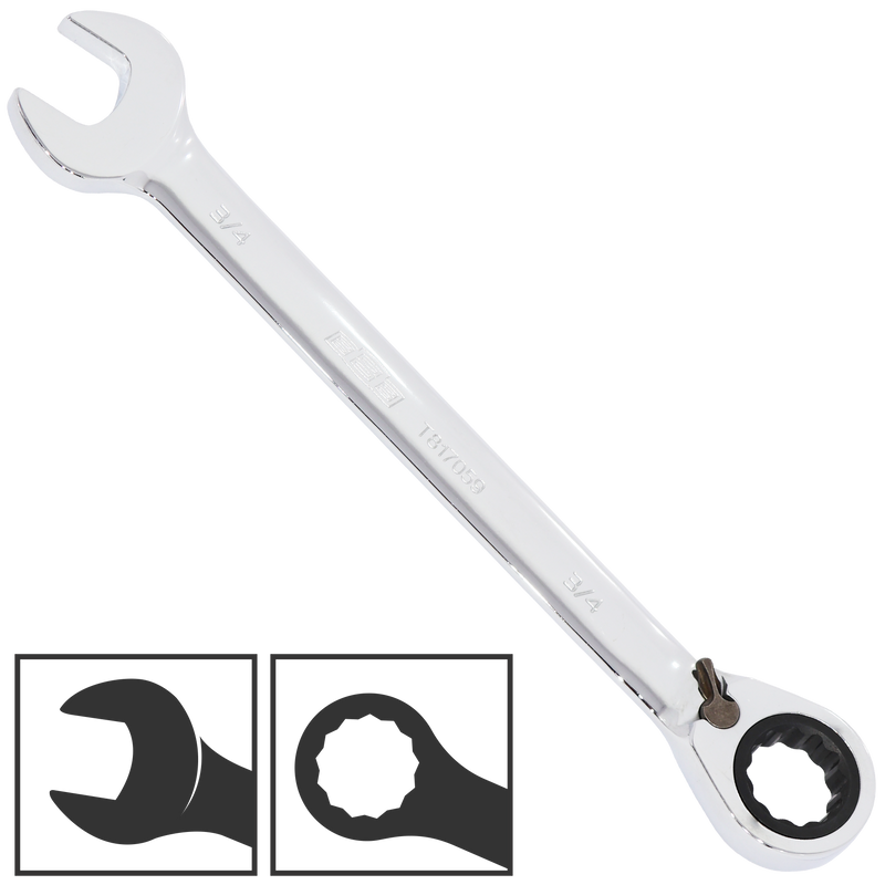 888 Tools by SP Tools Spanner Gear Reversible ROE SAE 3/8