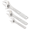 SP Tools Adjustable Wrench Set - 888 Series - Chrome - 3pc