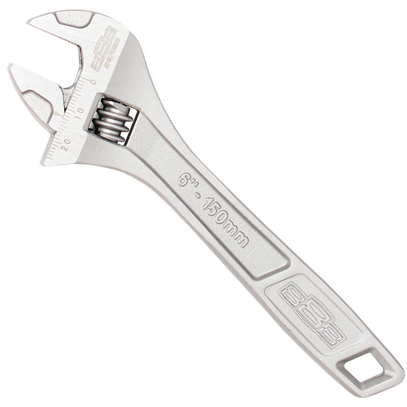 SP Tools Adjustable Wrench - 888 Series - Chrome - Individual