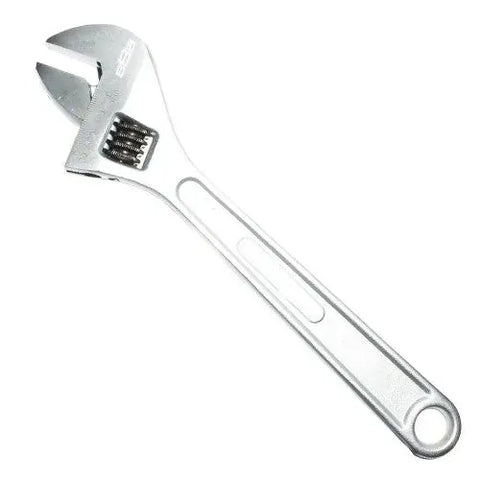 SP Tools Adjustable Wrench - 888 Series - Chrome - Individual, Size: 600mm