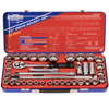 SP Tools 1/2" Drive Socket Set - 888 Series - Metric/SAE - 12pt - 39pc