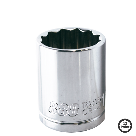 888 Tools by SP Tools Socket 1/2"Dr 12Pt Metric 11mm