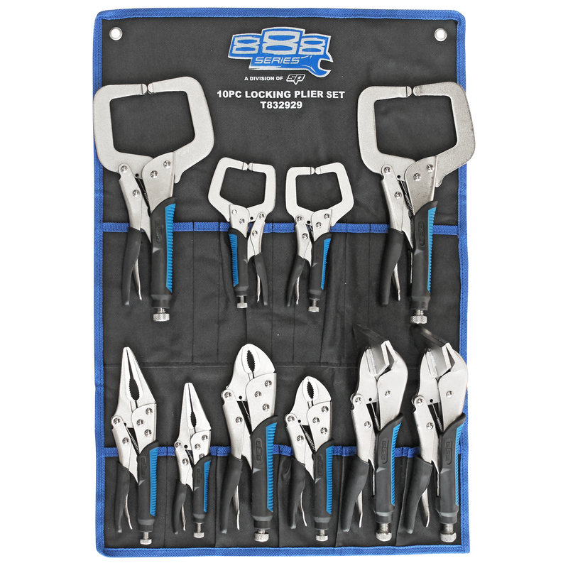 888 Tools by SP Tools Plier Locking 10pc Set 888 T832929