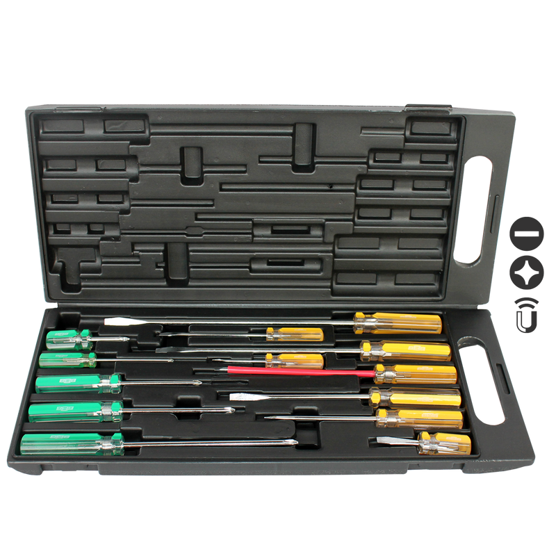 SP Tools Screwdriver Set in X-Case - 888 Series - 13pc