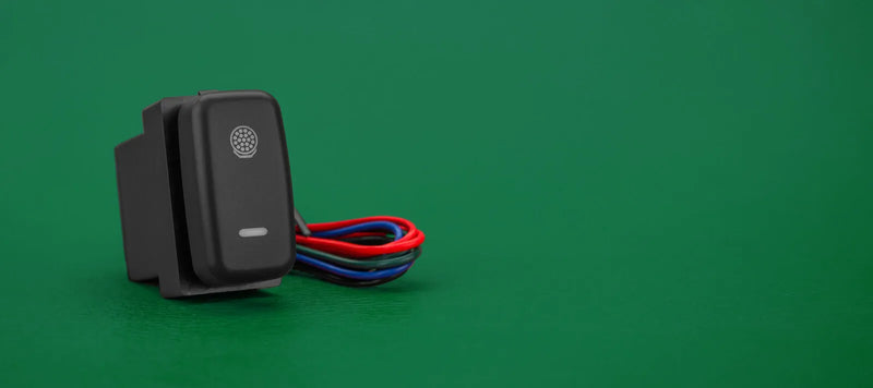 Stedi Tall Type Push Switch - Driving Lights (Mitsubishi) — fits Mitsubishi Challenger Pb