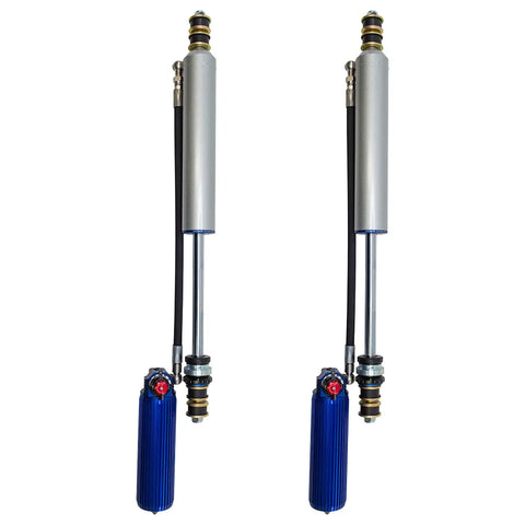 Superior Engineering Superior 3 Way Adjustable 2.5 Monotube Remote Reservoir Shock Kit 3 Inch (75mm) Lift Front — T...