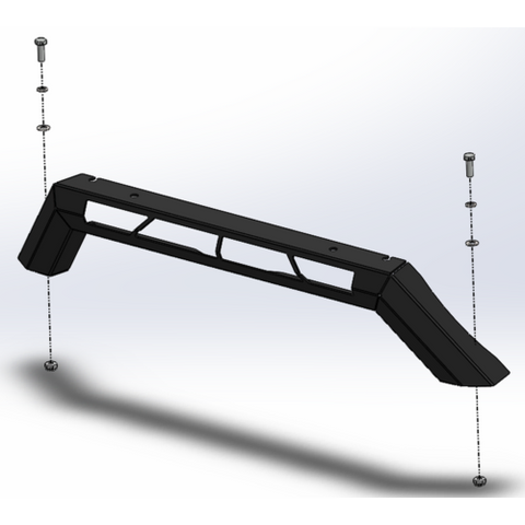 Offroad Animal Stealth Top Hoop suit Type E LED Light Predator Style (Navara NP300 15+) — fits Nissan Navara