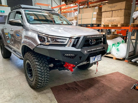 Offroad Animal Stealth Top Hoop Type A TALL Predator Style (Hilux 21+) — fits Toyota Hilux An120 An130 Series (image 2)