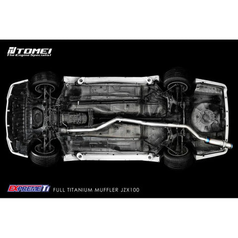 Tomei Full Titanium Muffler Kit Expreme (Chaser/Mark II)