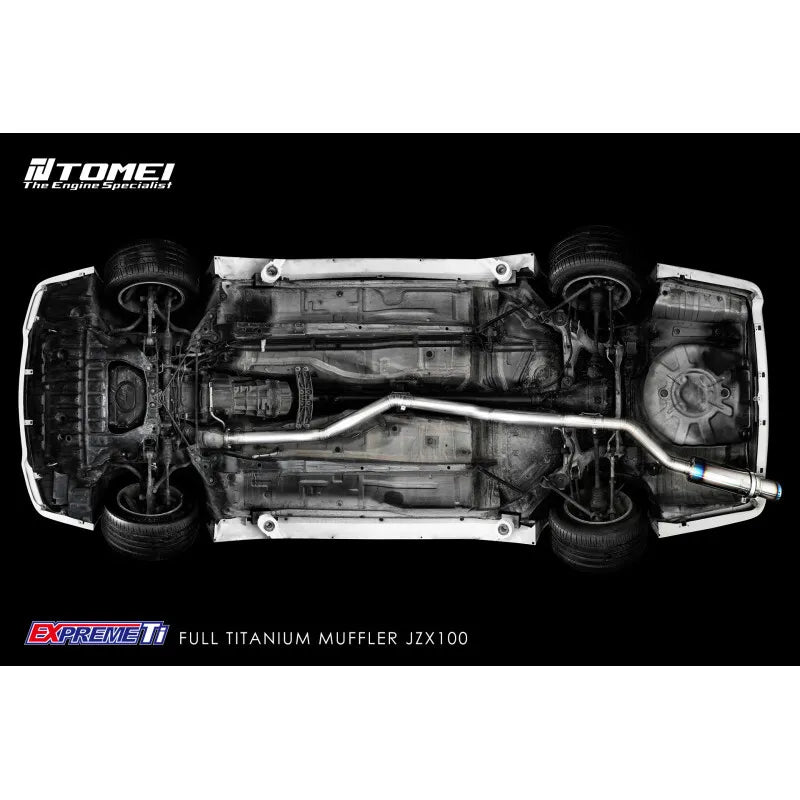 Tomei Full Titanium Muffler Kit Expreme (Chaser/Mark II)