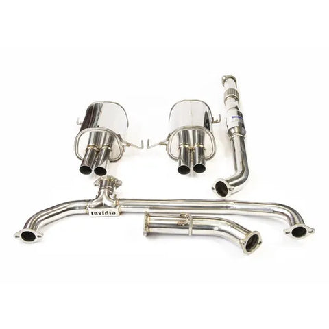 Invidia Q300 Turbo-Back w/Straight Cut Polished Tips (Liberty 04-08)