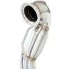 Invidia Q300 Valved Turbo Back Exhaust with Oval Ti Rolled Tips (Golf R 13-17)
