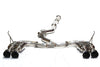 Invidia R400 Turbo Back Exhaust System w/Ti Tips - Auto (WRX 15-21)