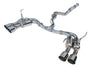 Invidia R400S Turbo Back Exhaust with SS Tips (WRX 11-14 /STI 11-21)