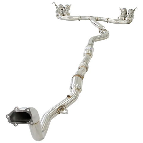 Invidia R400S Turbo Back Exhaust with Ti Tips (WRX 11-14 /STI 11-21) — fits Subaru STI