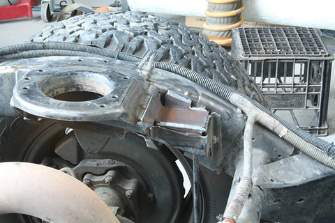 Superior Engineering Coil Tower Brace — Nissan Patrol GU (Passenger Front Of Rear Tower)