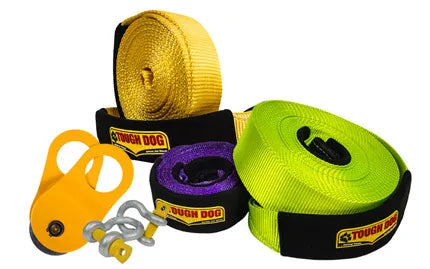 Tough Dog Recovery Kit with 8T/9M Snatch Strap