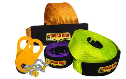 Tough Dog Recovery Kit with 11T/9M Snatch Strap
