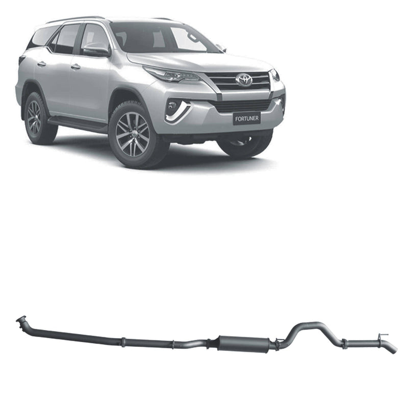 Redback Extreme Duty Exhaust 3in DPF Back (No Cat With