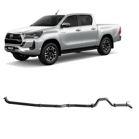 Redback Extreme Duty Exhaust 3in DPF Back (No Cat & No