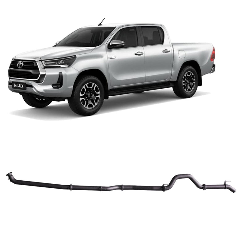 Redback Extreme Duty Exhaust 3in DPF Back (No Cat & No