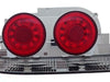 78 Works Fiber Ring LED Taillights to suit Nissan Skyline R33 GTR GTS25T Gtst 1993-1998 — image 1