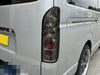 JDM Smoke Altezza Tail Lights to suit Toyota Hiace Van 2004-2019 — image 2