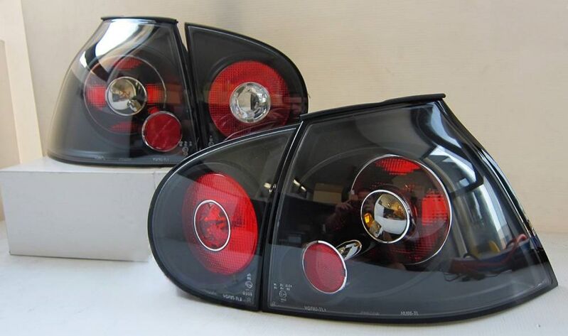Black Altezza Tail Lights to suit Volkswagen Golf V GTI MK5 TSI TDI 2003-2008 — image 5