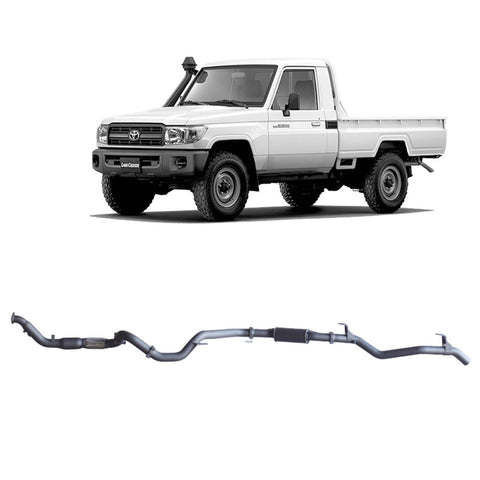 Redback Extreme Duty Exhaust 3in Turbo Back (With Cat &