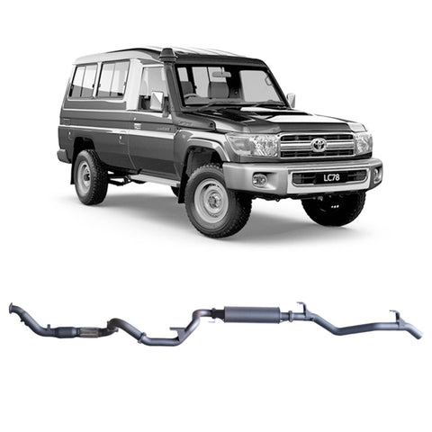 Redback Extreme Duty Exhaust 3in Turbo Back (With Cat &