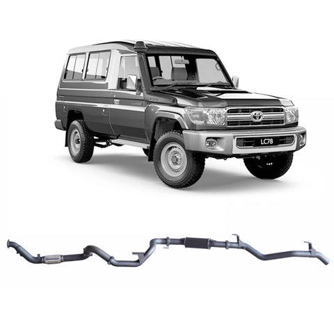 Redback Extreme Duty Exhaust 3in Turbo Back (No Cat With