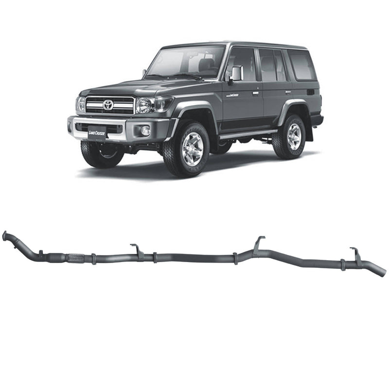 Redback Extreme Duty Exhaust 3in Turbo Back (With Cat &