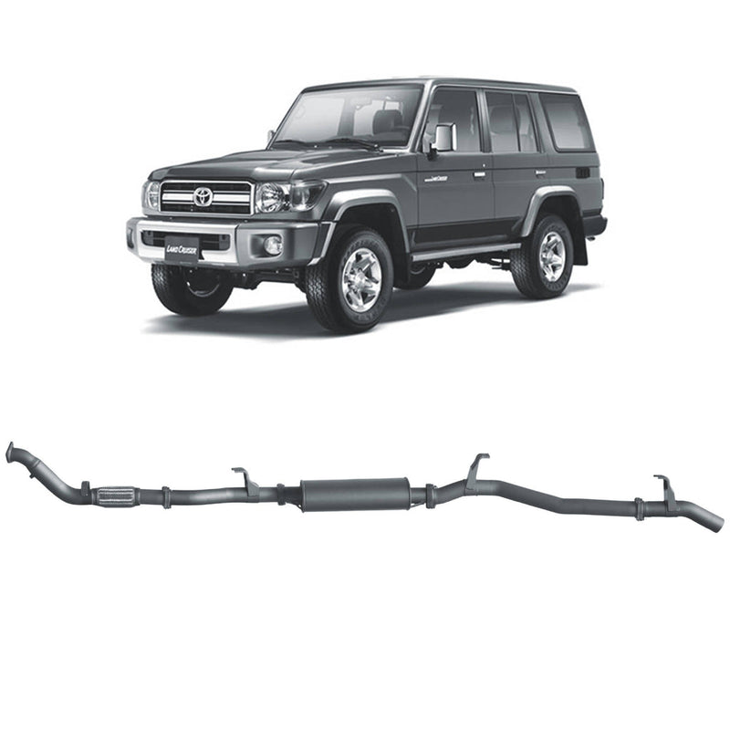 Redback Extreme Duty Exhaust 3in Turbo Back (No Cat With