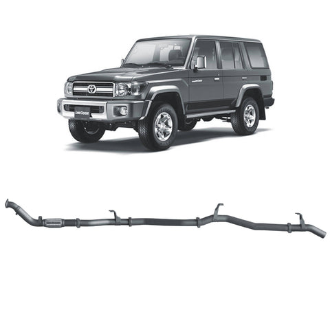 Redback Extreme Duty Exhaust 3in Turbo Back (No Cat & No