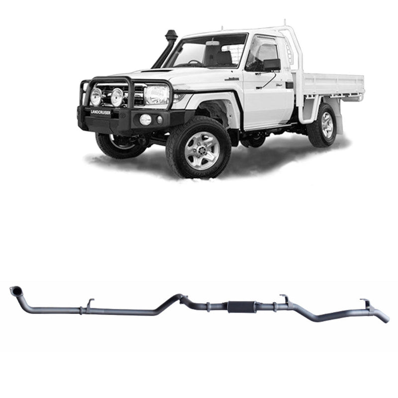 Redback Extreme Duty Exhaust 3in Dump Pipe Back (No Cat