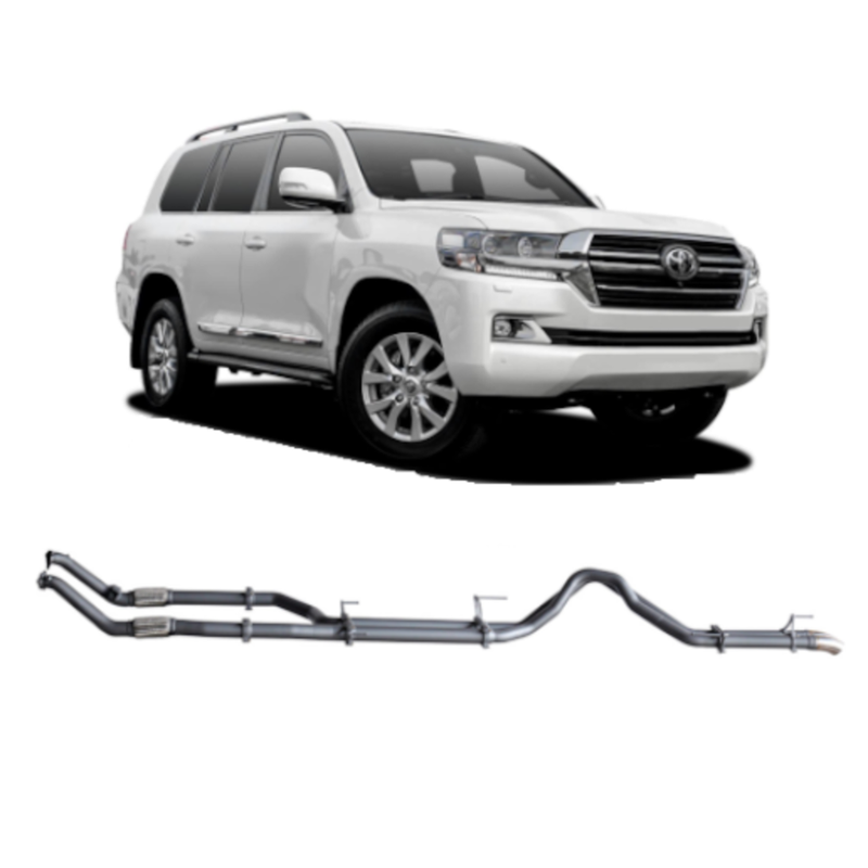 Redback Extreme Duty Exhaust 3in Twin Turbo Back (No Cat
