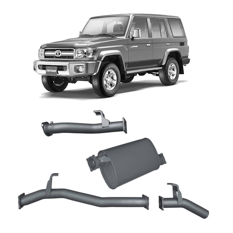 Redback Extreme Duty Exhaust 3in DPF Back (No Cat With