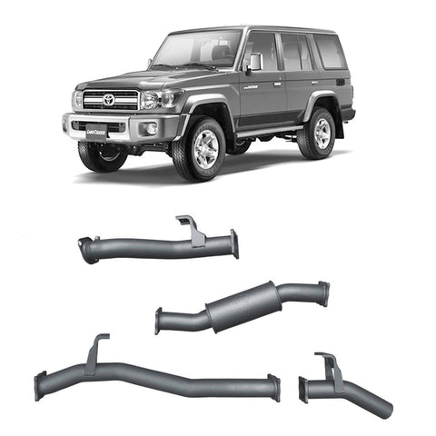 Redback Extreme Duty Exhaust 3in DPF Back (No Cat With