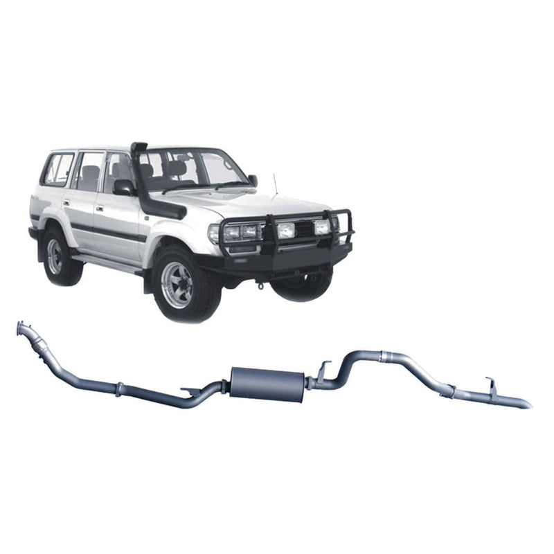 Redback Extreme Duty Exhaust 3in Turbo Back (No Cat With